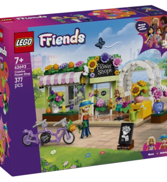 Конструктор LEGO Friends Творча квіткова крамниця (42693)