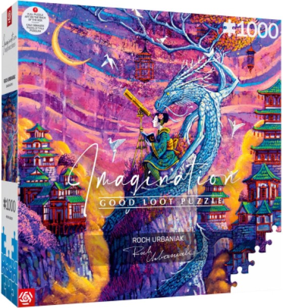 Пазл GoodLoot Imagination: Roch Urbaniak Sakura & Ryu 1000 ел. (5908305249740)