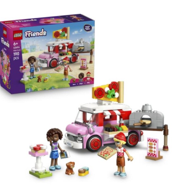 Конструктор LEGO Friends Вантажівка з піцою (42694)