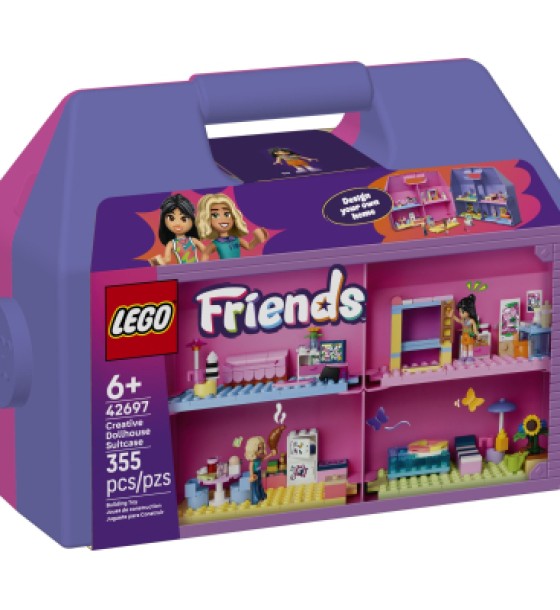 Конструктор LEGO Friends Ляльковий будиночок-валіза для творчої гри (42697)