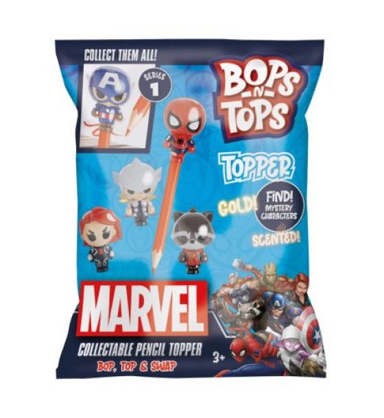 Фігурка-топпер для олівця "Bops n tops: Marvel"
