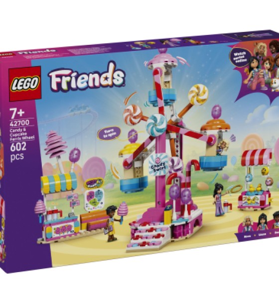 Конструктор LEGO Friends Колесо огляду з цукерками та капкейками (42700)