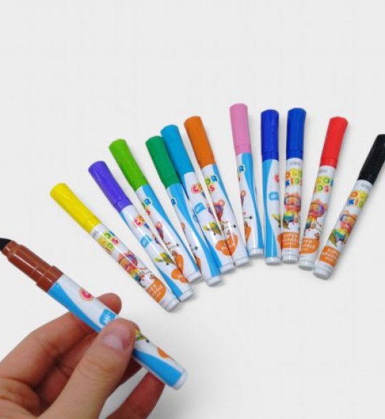 Фломастери "Color Kids", 12 кольорів