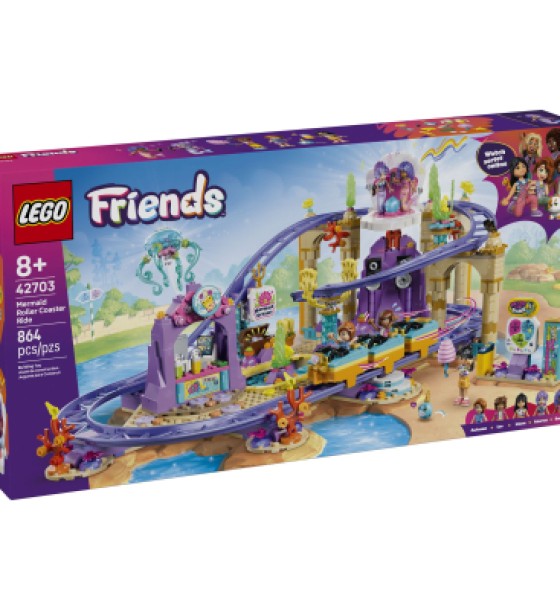 Конструктор LEGO Friends Американські гірки з русалками (42703)