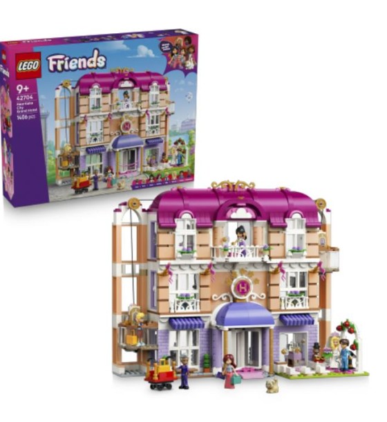 Конструктор LEGO Friends Гранд-готель у Хартлейк-Сіті (42704)