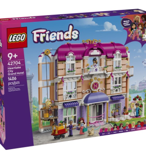 Конструктор LEGO Friends Гранд-готель у Хартлейк-Сіті (42704)