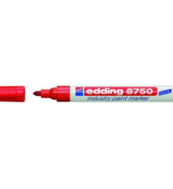 Маркер Industry Paint e-8750 2-4 мм червоний