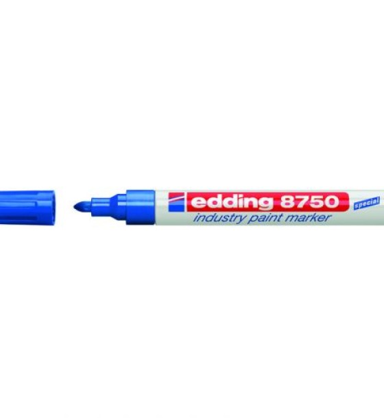Маркер Industry Paint e-8750 2-4 мм синій