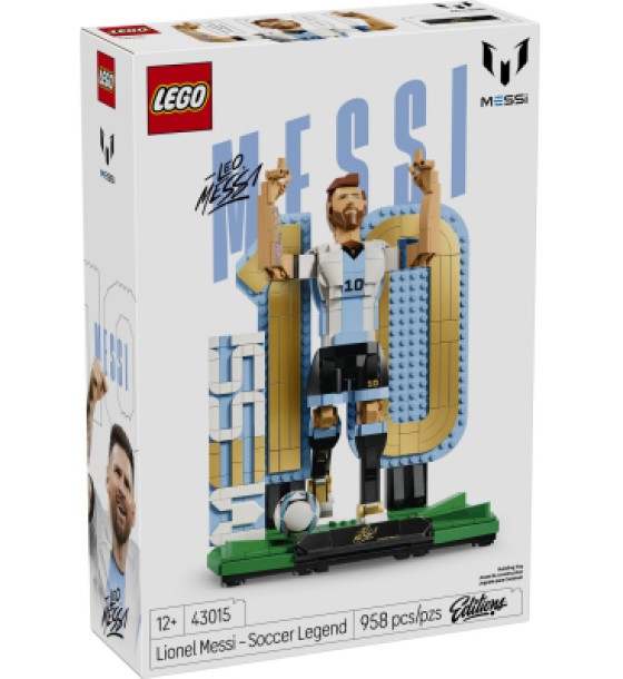 Конструктор LEGO Editions Football Ліонель Мессі — легенда футболу (43015)