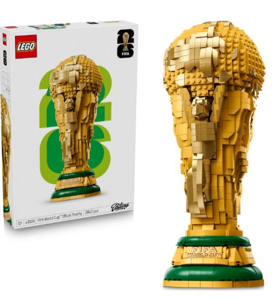 Конструктор LEGO Editions Football Офіційний трофей чемпіонату світу з футболу FIFA (43020-)