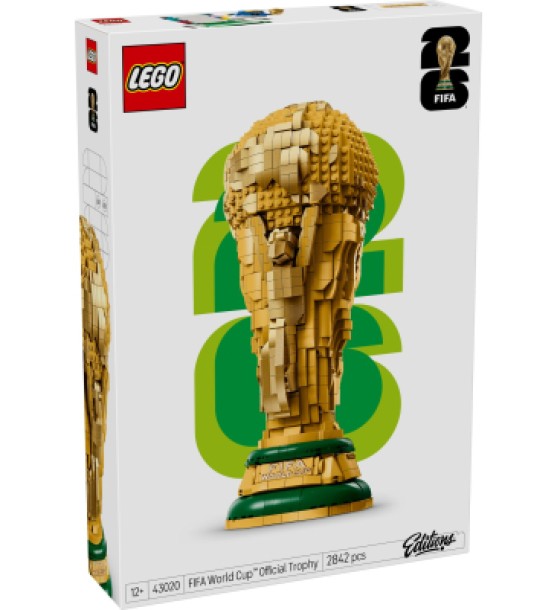 Конструктор LEGO Editions Football Офіційний трофей чемпіонату світу з футболу FIFA (43020-)