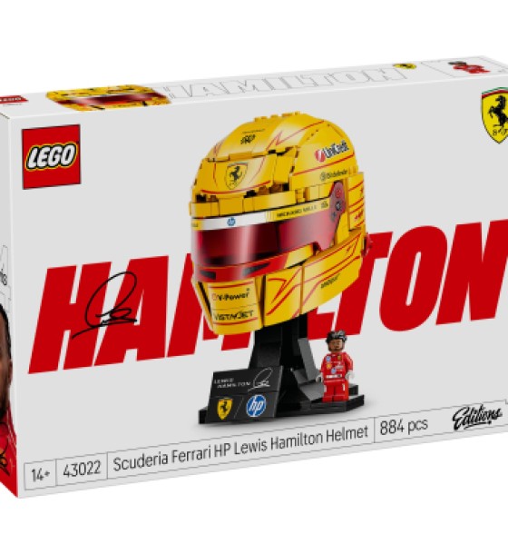 Конструктор LEGO Editions Formula 1 Шолом Льюїса Гамільтона з команди Scuderia Ferrari HP (43022-)