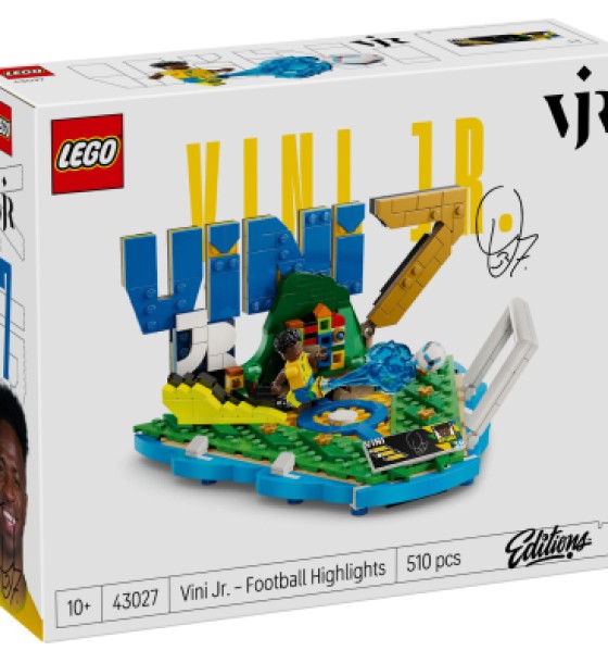 Конструктор LEGO Editions Football Вінісіус Жуніор — найкращі моменти футбольних матчів (43027)