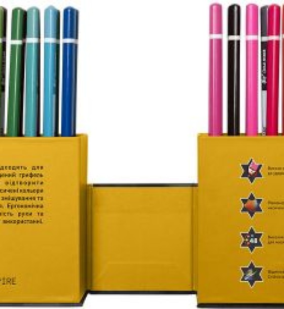 Олівці кольорові тригранні MUSE 48 кольорів