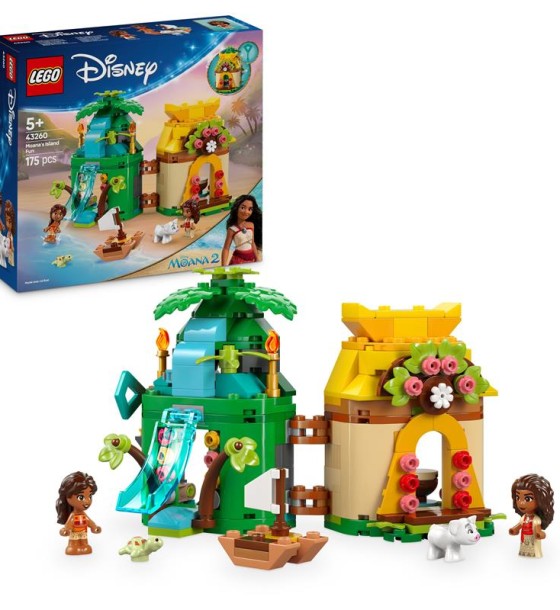 Конструктор LEGO Disney Острівні розваги Ваяни (43260)