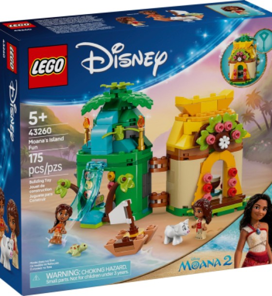 Конструктор LEGO Disney Острівні розваги Ваяни (43260)