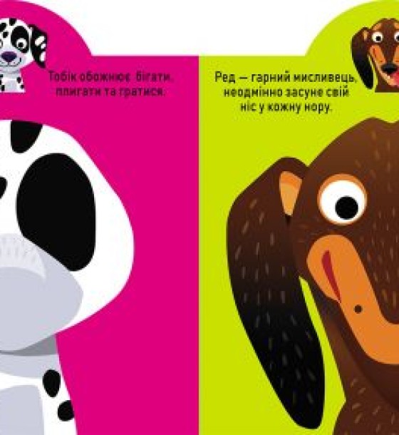 Книга "Играйка-Развівайка. Собачки", 57 наклейок (укр)