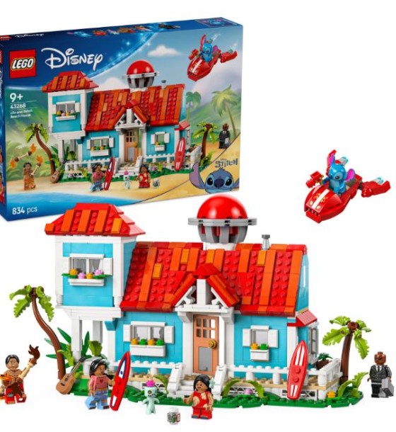 Конструктор LEGO Disney Classic Пляжний будинок Ліло і Стіч (43268)