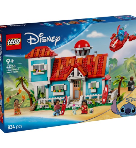 Конструктор LEGO Disney Classic Пляжний будинок Ліло і Стіч (43268)