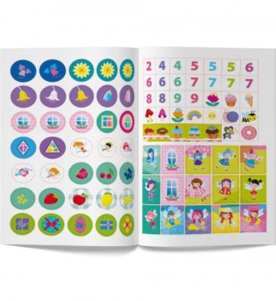 Книжка з наліпками "Activity-book. Чарівні феї" (укр)