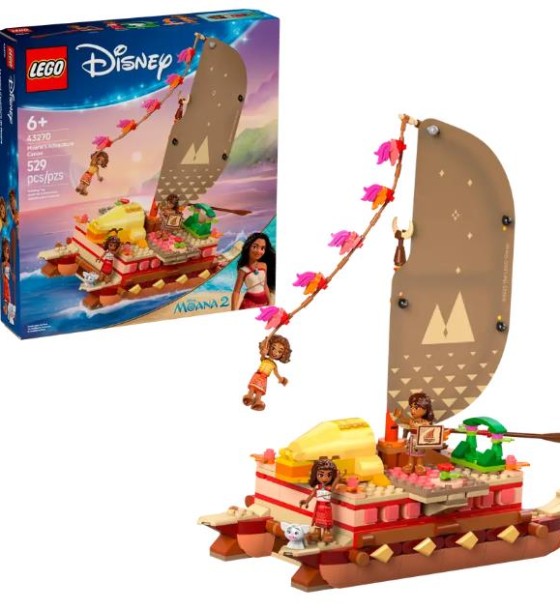 Конструктор LEGO Disney Princess Пригодницьке каное Ваяни (43270)