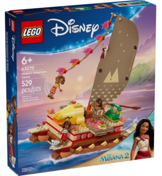 Конструктор LEGO Disney Princess Пригодницьке каное Ваяни (43270)