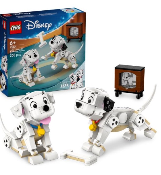 Конструктор LEGO Disney Лакі та Пенні. 101 далматинець (43271)