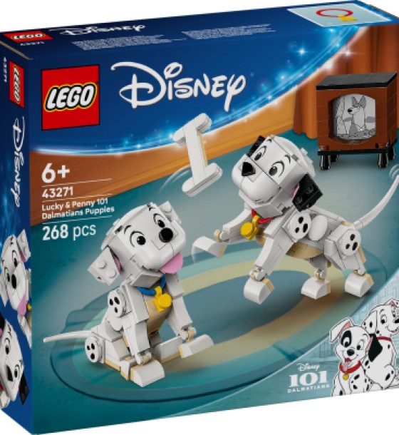 Конструктор LEGO Disney Лакі та Пенні. 101 далматинець (43271)