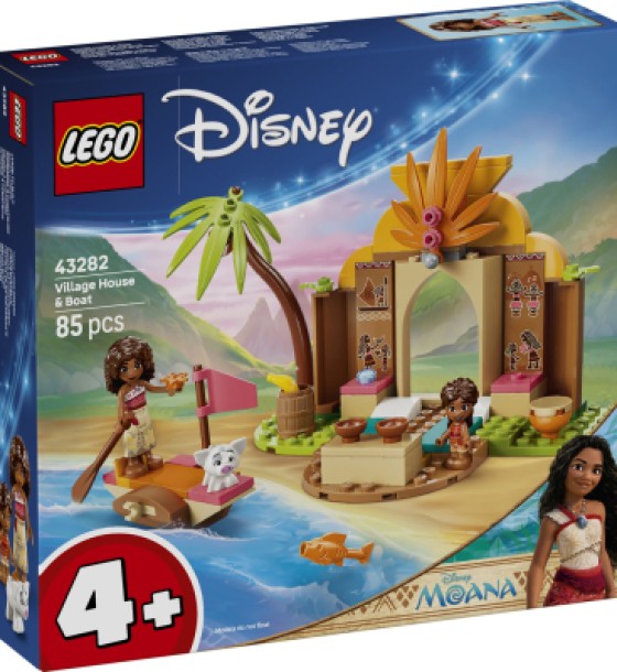 Конструктор LEGO Disney Princess Сільський будинок і човен (43282)