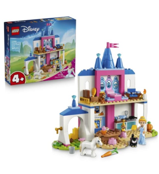 Конструктор LEGO Disney Princess Замок Попелюшки та її друзів-тварин (43283)