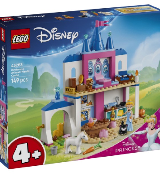 Конструктор LEGO Disney Princess Замок Попелюшки та її друзів-тварин (43283)