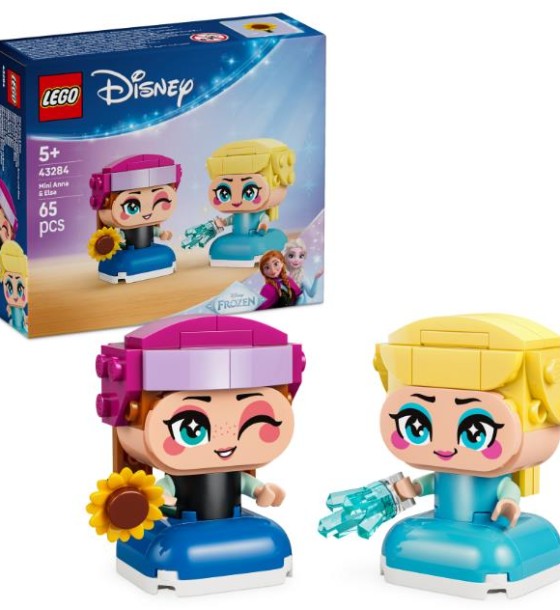 Конструктор LEGO Disney Princess Мініпринцеси Анна та Ельза (43284)