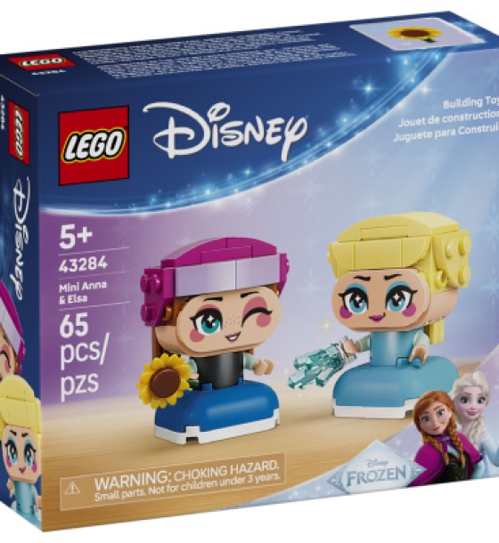 Конструктор LEGO Disney Princess Мініпринцеси Анна та Ельза (43284)