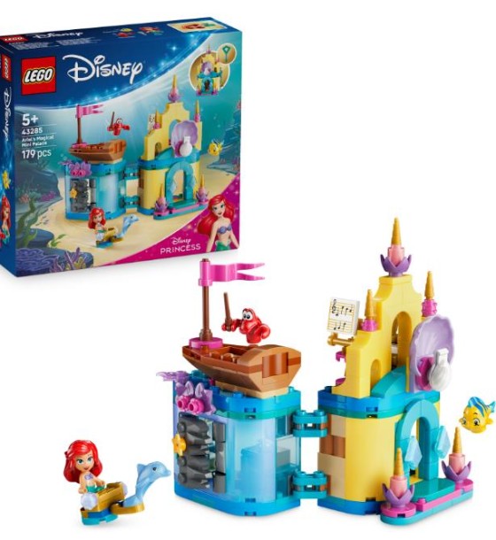 Конструктор LEGO Disney Princess Чарівний мініпалац Аріель (43285)