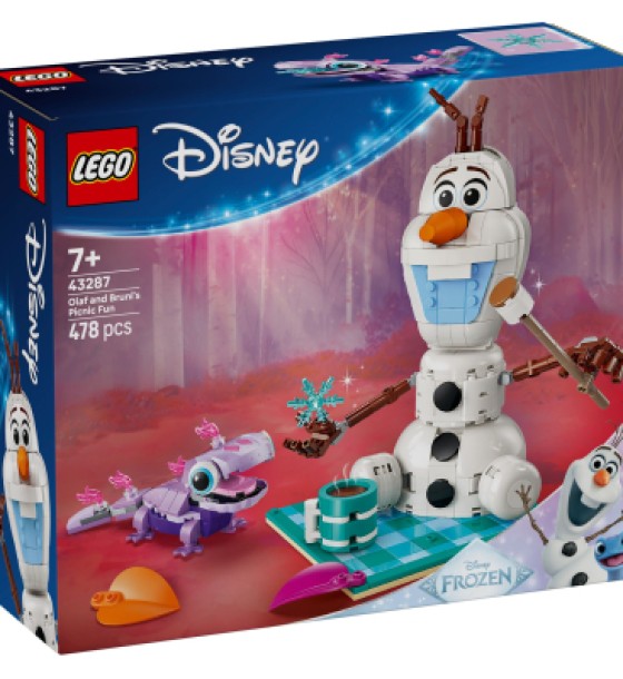 Конструктор LEGO Disney Princess Веселощі на пікніку Олафа та Бруні (43287)