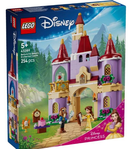Конструктор LEGO Disney Princess Зачарований замок Красуні і Чудовиська (43289)