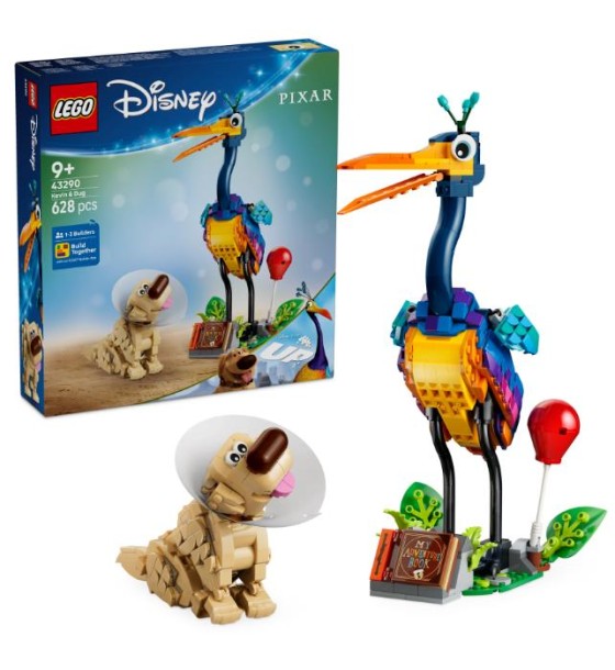 Конструктор LEGO Disney and Pixar Кевін і Даг (43290)