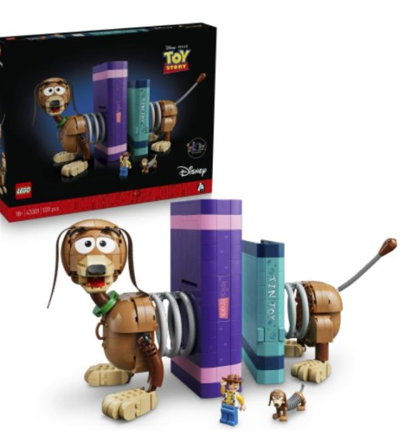 Конструктор LEGO Disney Pixar Книжкові підставки «Собачка Спіралька» з «Історії іграшок» (43301)