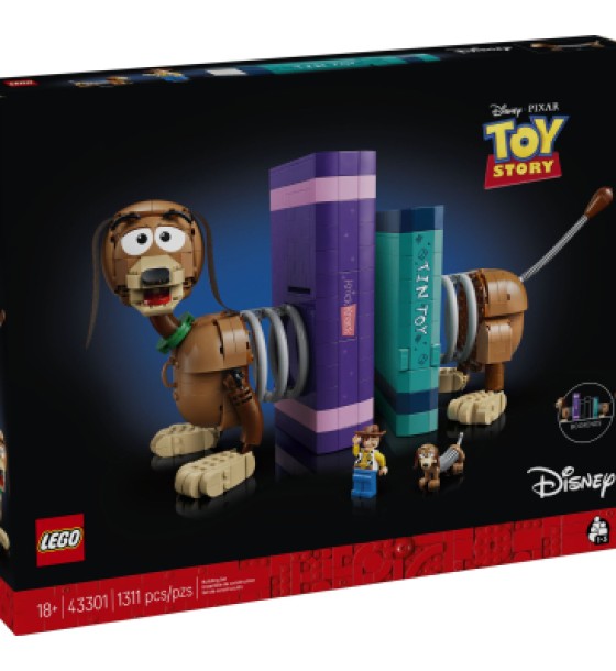 Конструктор LEGO Disney Pixar Книжкові підставки «Собачка Спіралька» з «Історії іграшок» (43301)