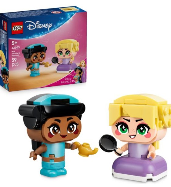 Конструктор LEGO Disney Princess Мініпринцеси Жасмін і Рапунцель (43303)