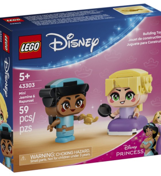 Конструктор LEGO Disney Princess Мініпринцеси Жасмін і Рапунцель (43303)