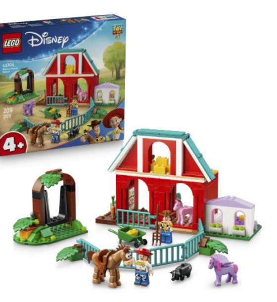 Конструктор LEGO Disney and Pixar Toy Story 5 Кінне ранчо Блейза (43304)
