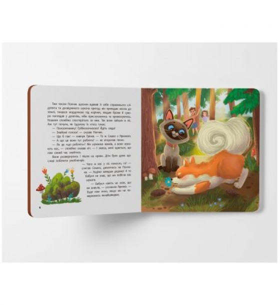 Книга "Хвостаті пригоди. Пончик та Грінка. Канікули за містом"