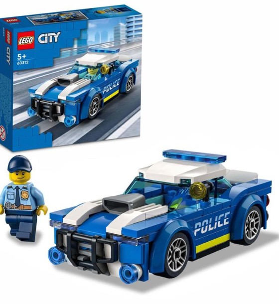 Конструктор LEGO City Поліцейський автомобіль 94 деталі (60312)