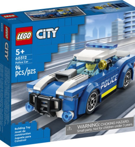 Конструктор LEGO City Поліцейський автомобіль 94 деталі (60312)