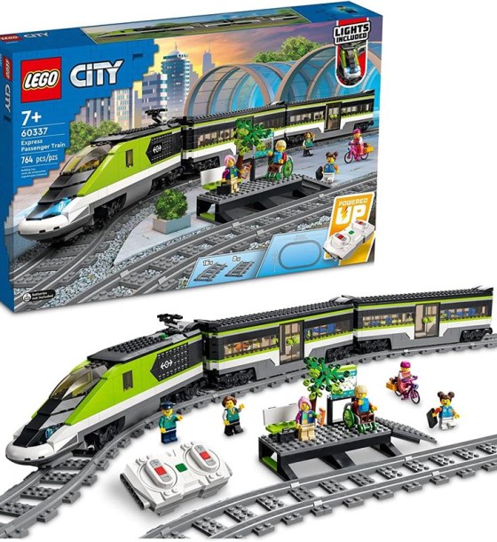 Конструктор LEGO City Trains Пасажирський потяг-експрес (60337)