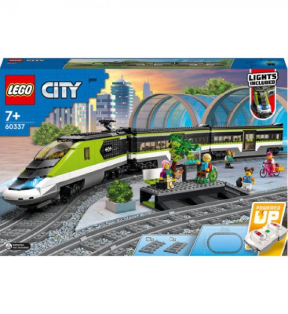 Конструктор LEGO City Trains Пасажирський потяг-експрес (60337)