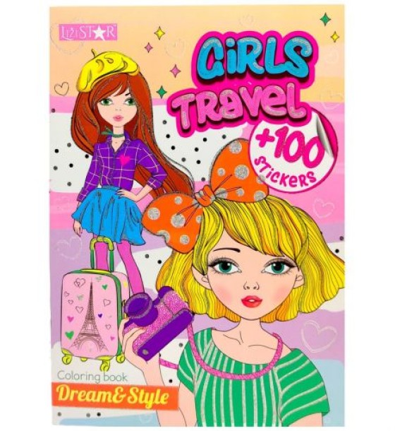 Книжка дитяча "Видання для дозвілля: Girls Travel"