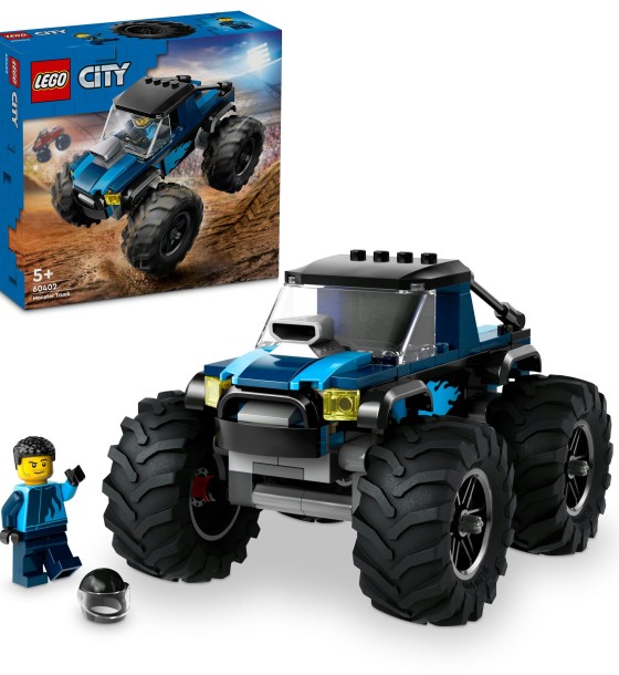 Конструктор LEGO City Синя вантажівка-монстр 148 деталей (60402)