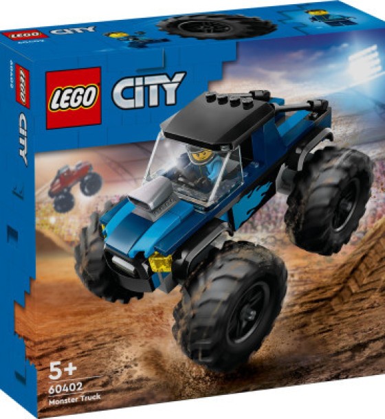 Конструктор LEGO City Синя вантажівка-монстр 148 деталей (60402)